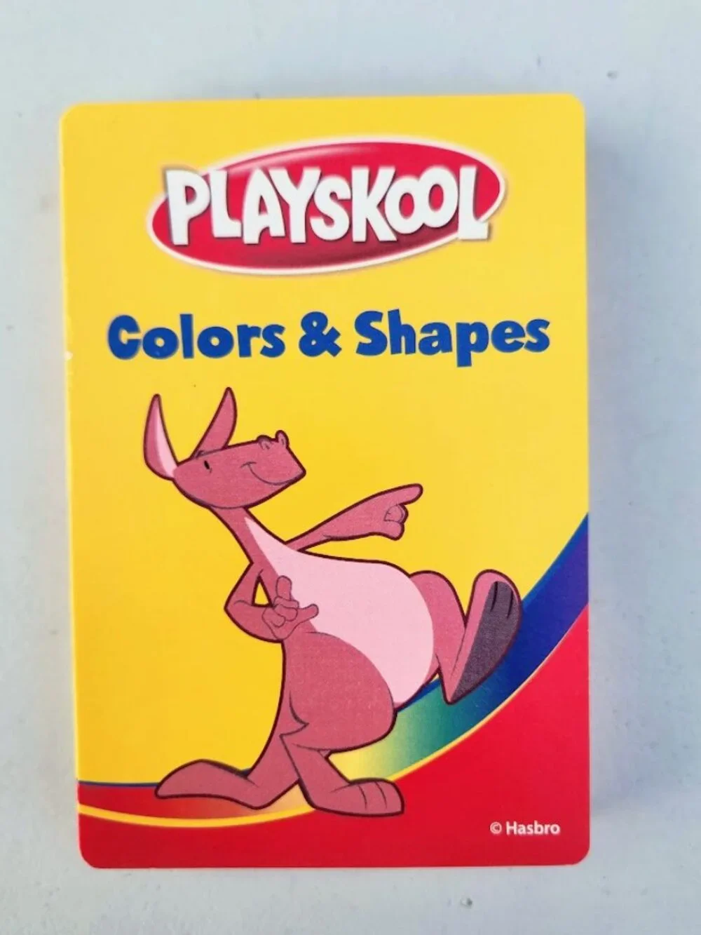Playskool Alphabet Words Numbers Shapes Colors Vocabulary Flash Card Educational